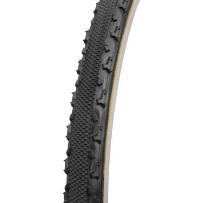 Challenge chicane 300 tpi pneu cyclocross noir flanc beige taille 700x33c