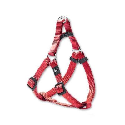 Harnais rouge art sportiv plus karlie taille l largeur 25 mm longueur 60/90 cm