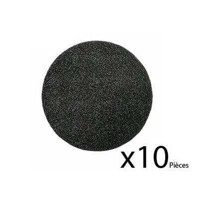 Bosch 2608606756 Lot De 10 Disques Abrasifs Diamètre 125 Mm Grain 80 Fixation Velcro