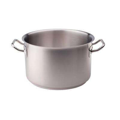 Agnelli - Faitout Haut Inox Sans Couvercle 32-14,5L