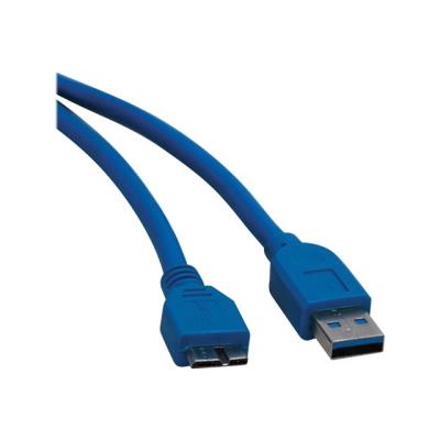 Tripp Lite 3ft USB 3.0 SuperSpeed Device Cable USB-A Male to USB Micro-B Male 3' - USB-kabel - 91 cm