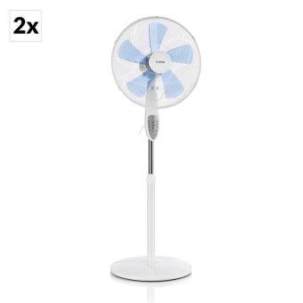 Pack de 2 ventilateurs sur pied Pack de 2 ventilateurs sur pied