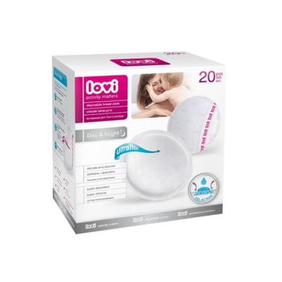 Coussinets d'allaitement jetables lovi day&night 20 pces - fabrique dans l u.e.