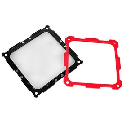 Silverstone sst-ff124br-e filtre magnétique pour ventilateur pc noir rouge