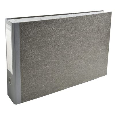 Exacompta 53810E Classeur Levier en Carton Gris A3 l'Italienne dos 70mm