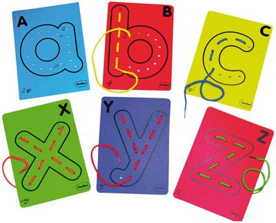 Lettres A Lacer - Valisette De 26