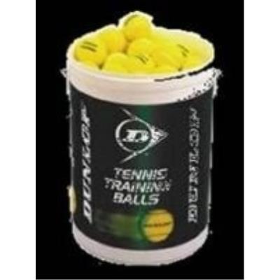 Dunlop train 60poly training recharge de 60 balles jaune