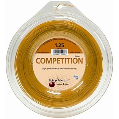 Kirschbaum competition bobine cordage de tennis jaune 1,25 mm x 200 m