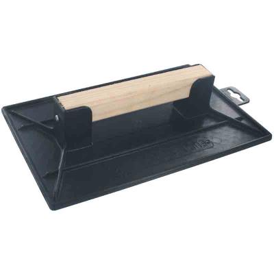 Outibat - Taloche plastique noire rectangulaire 27 x 35 cm