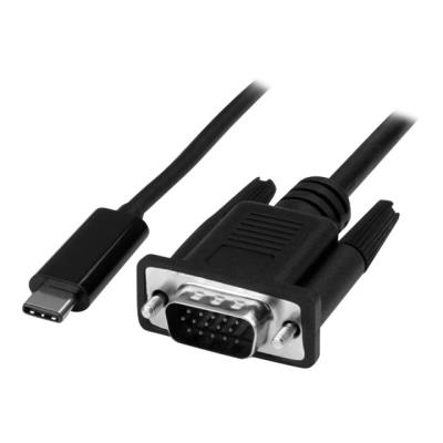 StarTech.com USB-C naar VGA Adapter - USB C adapter externe video-adapter