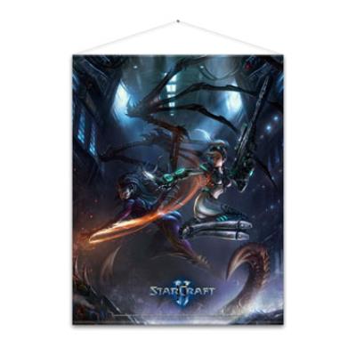 Starcraft wallscroll Kerrigan and Nova 100 x 77 cm