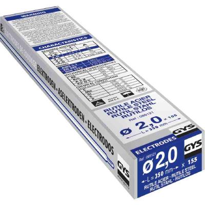 Gys - 155 Electrodes traditionnelles acier rutile Ø2,00 mm
