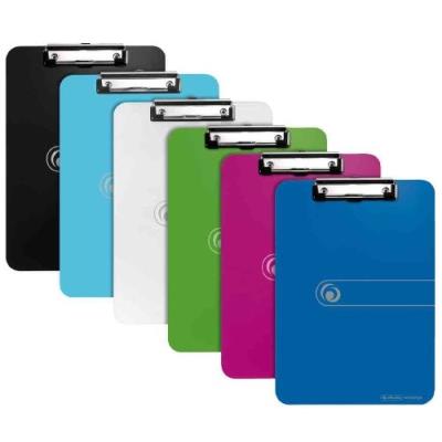 Herlitz Porte-bloc Easy Orga To Go, Format A4, Bleu Transpar 11205671