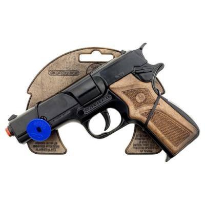 GONHER - 31256 - JEU DE PLEIN AIR - REVOLVER POLICE - 8 COUPS