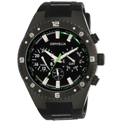 Montre Orphelia Boulder Country-86502 en Silicone Noir