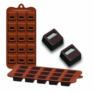 IBILI - Ustensiles et accessoires de cuisine - plaque silicone chocolat bloq. ( 860302N-6 )
