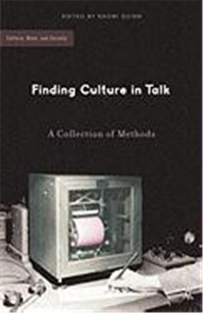 Finding Culture in Talk: A Collection of Methods