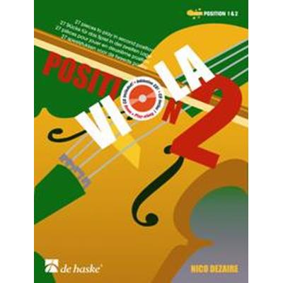 Méthodes et pédagogie DEHASKE DEZAIRE NICO - VIOLA POSITION 2 + CD - ALTO Alto