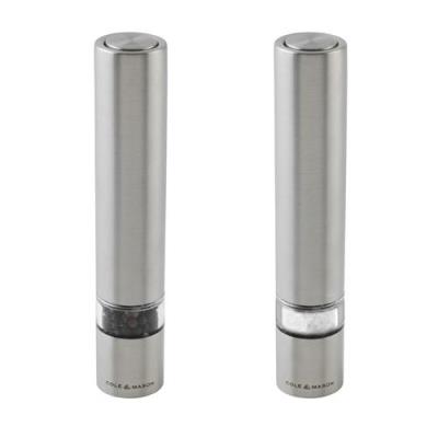 Ensemble mini moulins à poivre et à sel électriques Cole & Mason 17,5 cm