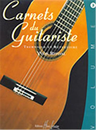 CARNETS DU GUITARISTE VOL 3
