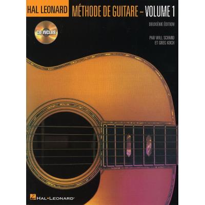 Méthodes et pédagogie HAL LEONARD HAL LEONARD METHODE DE GUITARE EN FRANCAIS VOL.1 + CD Guitare acoustique