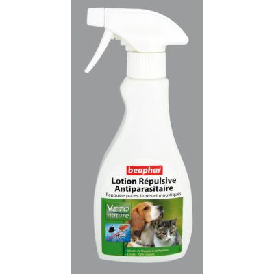 Lotion répulsive antiparasitaire pulvérisateur pou