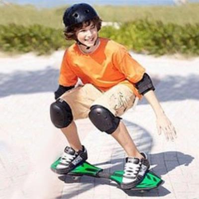 Casterboard  skateboard boost 2 roues, 1 housse de rangement