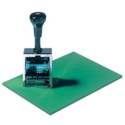 L„ufer Tapis pour tampon, 170 x 230 mm, couleur: vert,