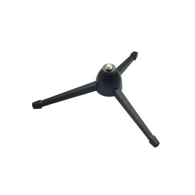 Accessoires sonorisation K&M 23105-300-55 TREPIED DE TABEL POUR PIED DE MICROPHONE NOIR pieds de micros