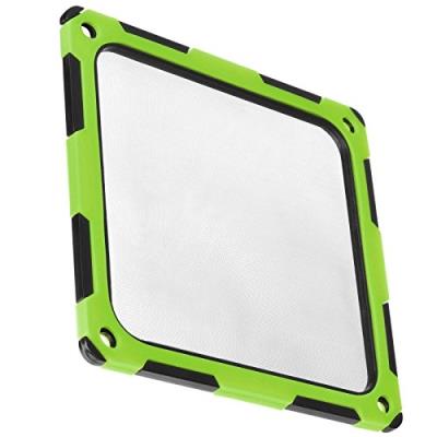 Silverstone sst-ff124bv-e filtre magnétique pour ventilateur pc noir vert
