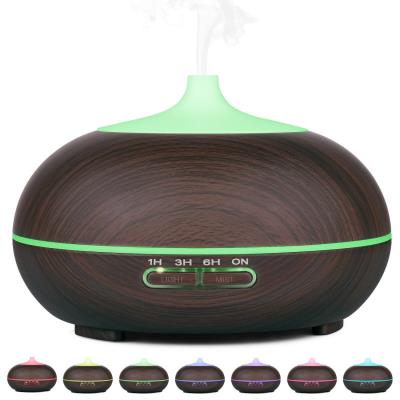 Diffuseur d'arômes pour huiles parfumées pour Yoga humidificateur d'air Silencieux avec 7 Couleurs LED et arrêt Automatique sans Eau 130 ML diffuseur d'arômes Chambre à Coucher 