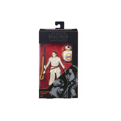 Hasbro - B3836 - Star Wars - The Black Series - Rey (Jakku) - Figurine Articulée 15 cm