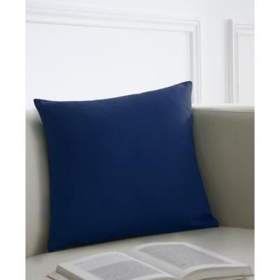 Coussin déhouss. 40/40 tissé teint Ciel d'orage