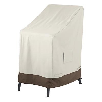 Amazonbasics housse de protection pour chaises de jardin empilables