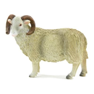Mgm - 387097 - figurine animal - bélier blanc - 9,5 x 7 cm animal planet ft-7097