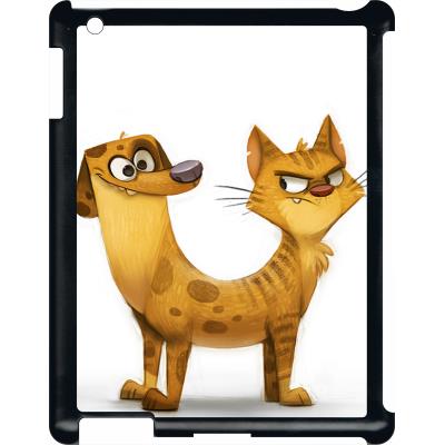 Coque pour apple ipad 3 funny chienchat