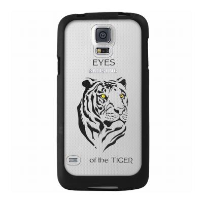 Mocca coque bimatière noire tiger pour Samsung Galaxy S5 G900