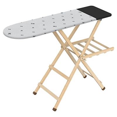 Gimi legno tech planche à repasser en bois, plan 117x34 cm