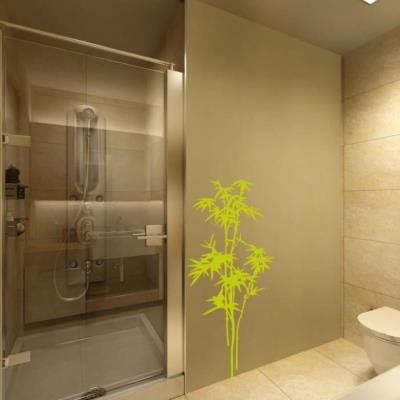 Bambou Stickers Muraux 1 Planche 48X68Cm Fdri