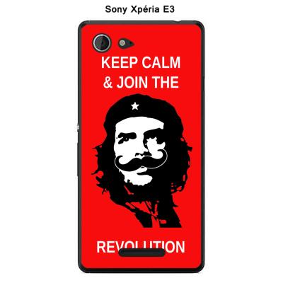 Coque Sony Xpéria E3 - Revolution Moustache