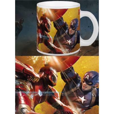Captain America Civil War mug Fight