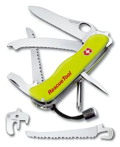 Victorinox Mon First Vx Outil de Poche 8 Fonctions Bleu Transparent