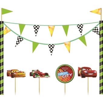 Kit Decoration Gateau Cars Neon C Disney Pixar C Article De Fete Achat Prix Fnac