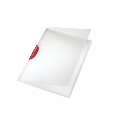 Leitz chemise ? clip colorclip, format a4, en pp, clip rouge 41750025