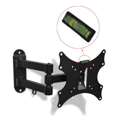 vidaXL Support Mural TV Double Bras Orientable et Inclinable