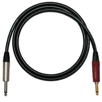 Designacable Van Damme XKE Câble de guitare avec connecteurs jack Neutrik NP2X-AU vers NP2X 2 noir