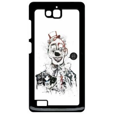 Coque huawei honor 3c et 3c 4g creative art scary clown