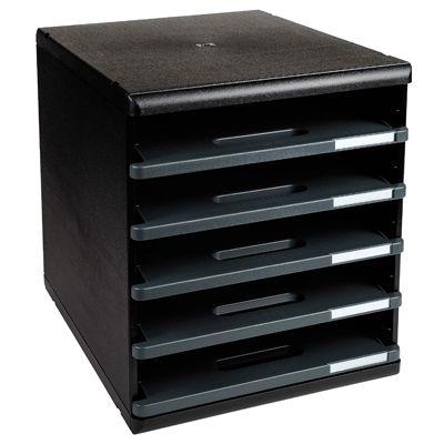 Module 5 tiroirs ouvert Modulo rc noir