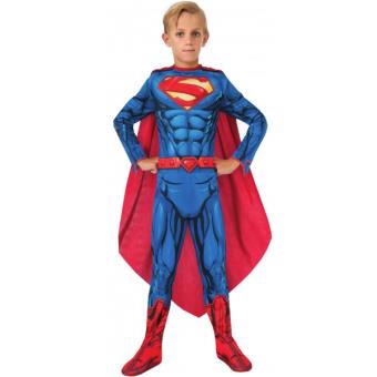 Costume Superman Dc Comics Pour Enfant 8 10 Ans Deguisement Enfant Achat Prix Fnac