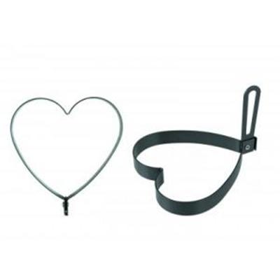 Ibili - Moule À Oeuf Anse Pliante Forme Coeur 10Cm ( 824700-6 )